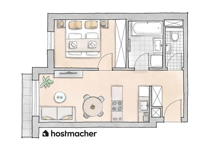 Apartamento Spotless 1br, Quick Link By Hm *